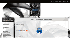 Desktop Screenshot of blackclouddiesel.com
